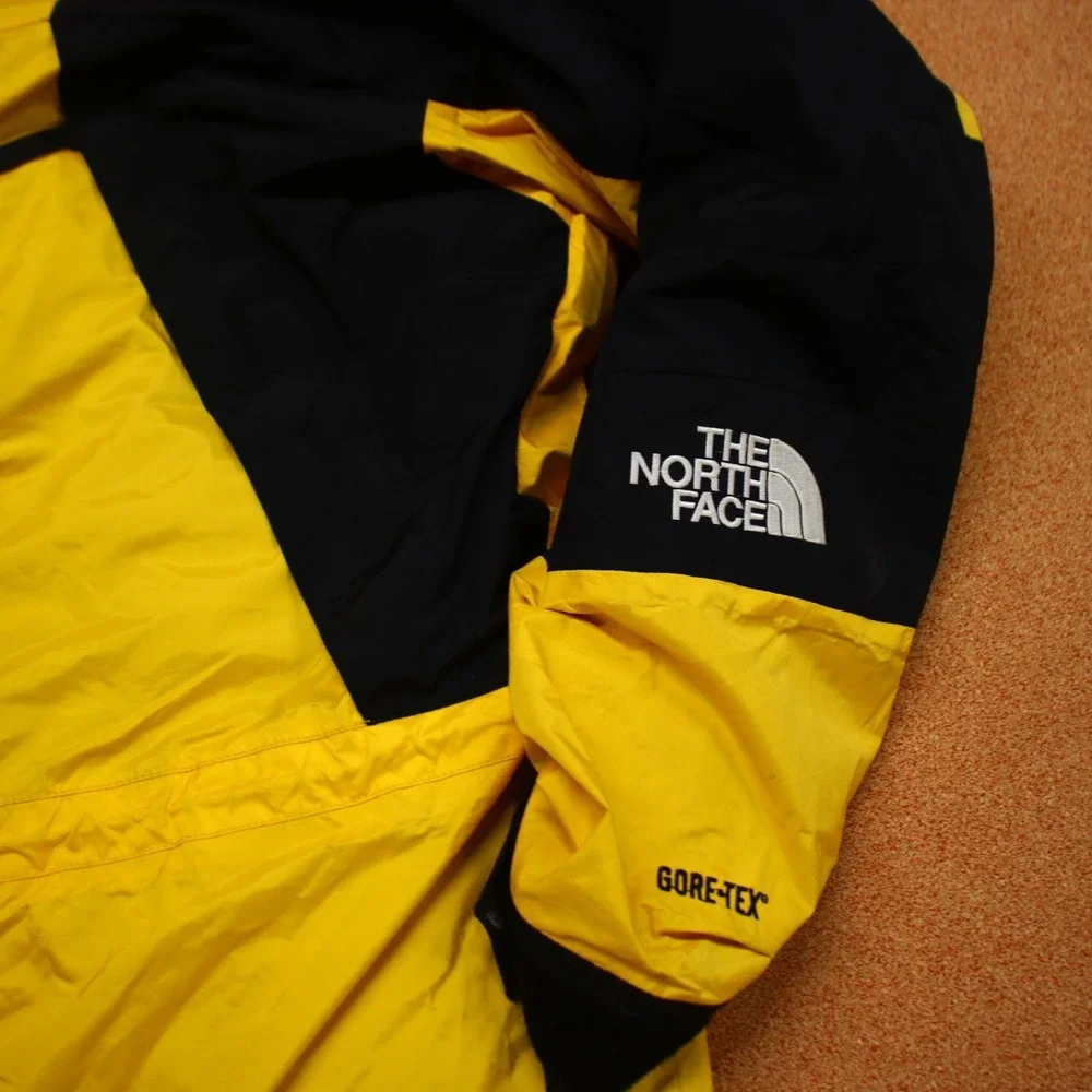 Vtg 90s The North Face Mountain Light Jacket Summit Gold Gore Tex Polartec Sz L